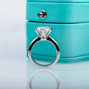Bague de Fiançailles Moissanite D Couleur 1ct à 5ct pour Femme