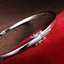 Bracelet Élégant Femme Moissanite, Argent 925, Certifié GRA