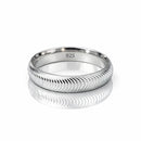 Bague Ondulation – Un Relief Subtil en Mouvement