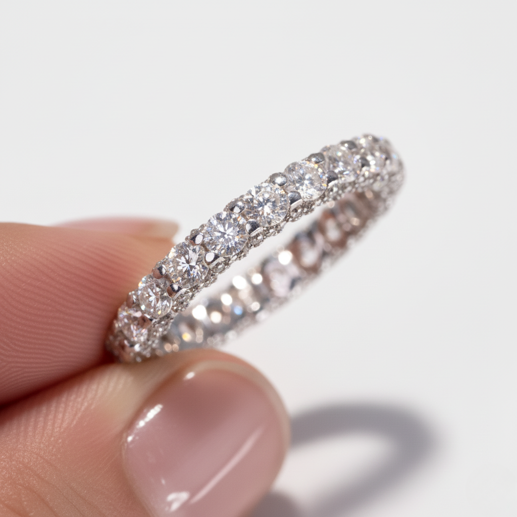 Bague Transparence – Un Éclat Pur et Intemporel