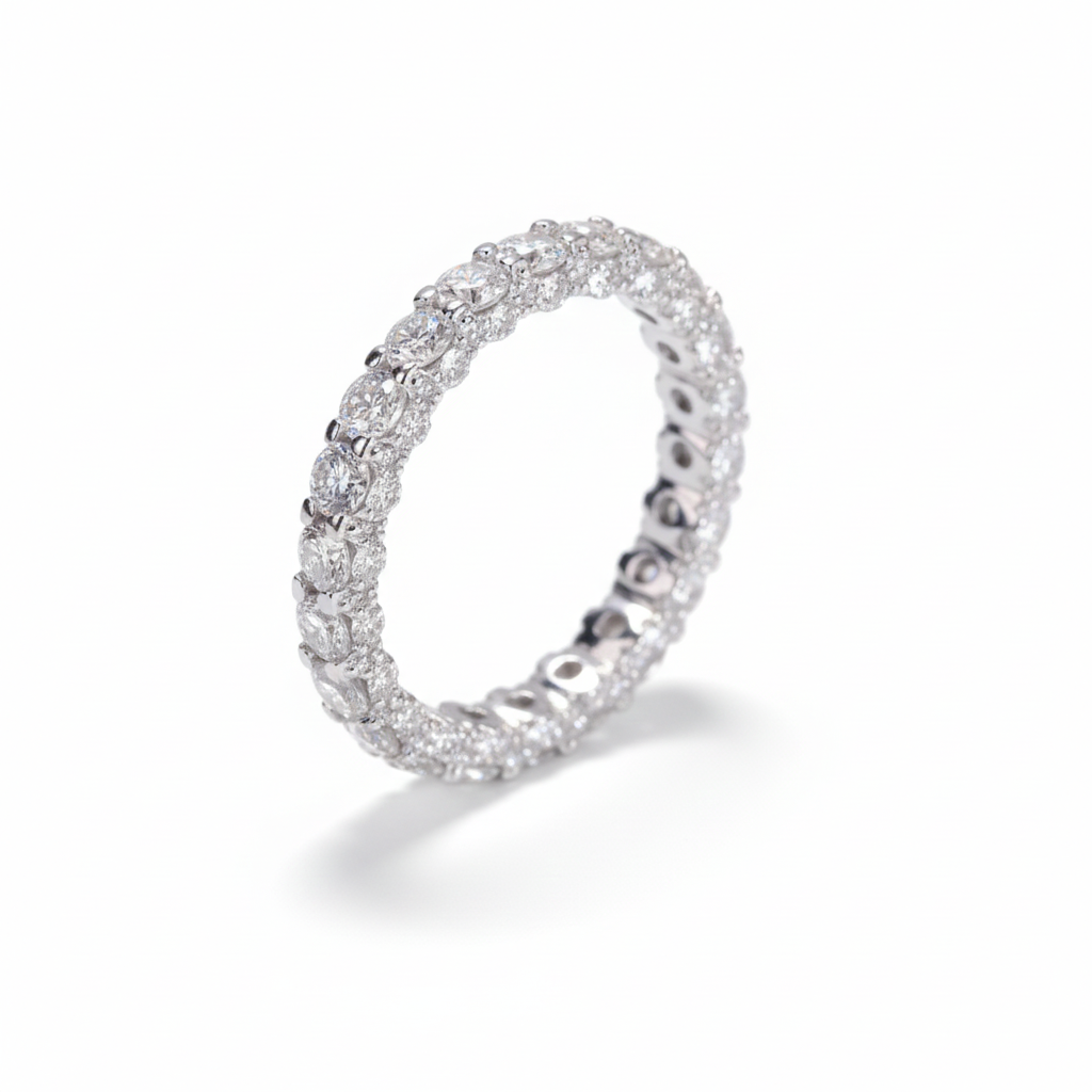 Bague Transparence – Un Éclat Pur et Intemporel