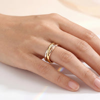 Trilogy Ring — Three Sparkles in Motion