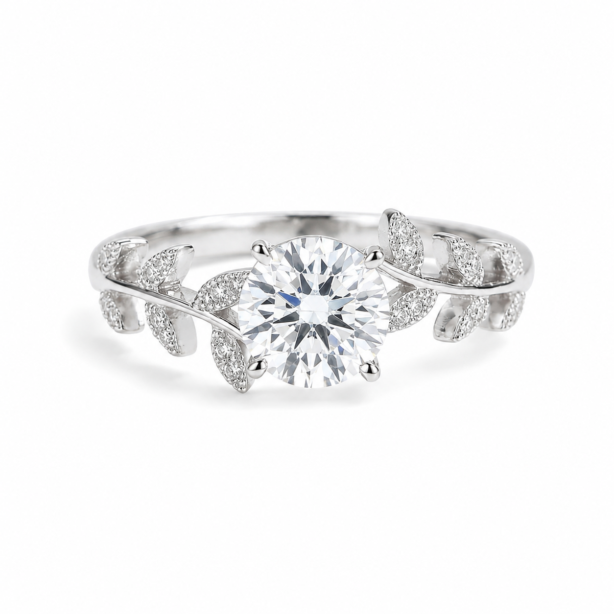 Pure Leaf Ring – The Essence of Natural Elegance